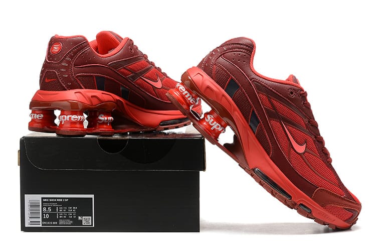 Supreme x Nike Shox Ride 2 Red Keesef
